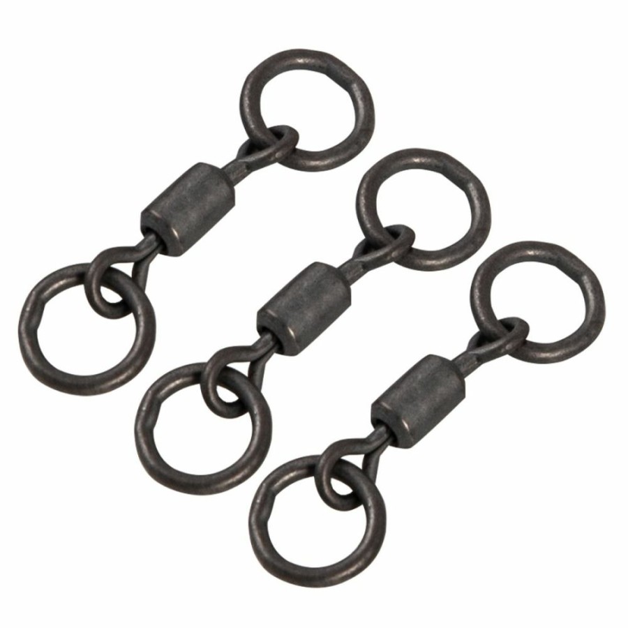 Terminal Tackle * | Deals Korda Ptfe Coated Double Ring Swivel Terminal Tackle