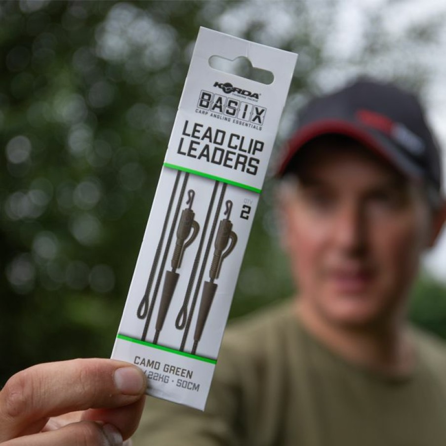 Terminal Tackle * | Deals Korda Basix Lead Clip Leaders Terminal Tackle