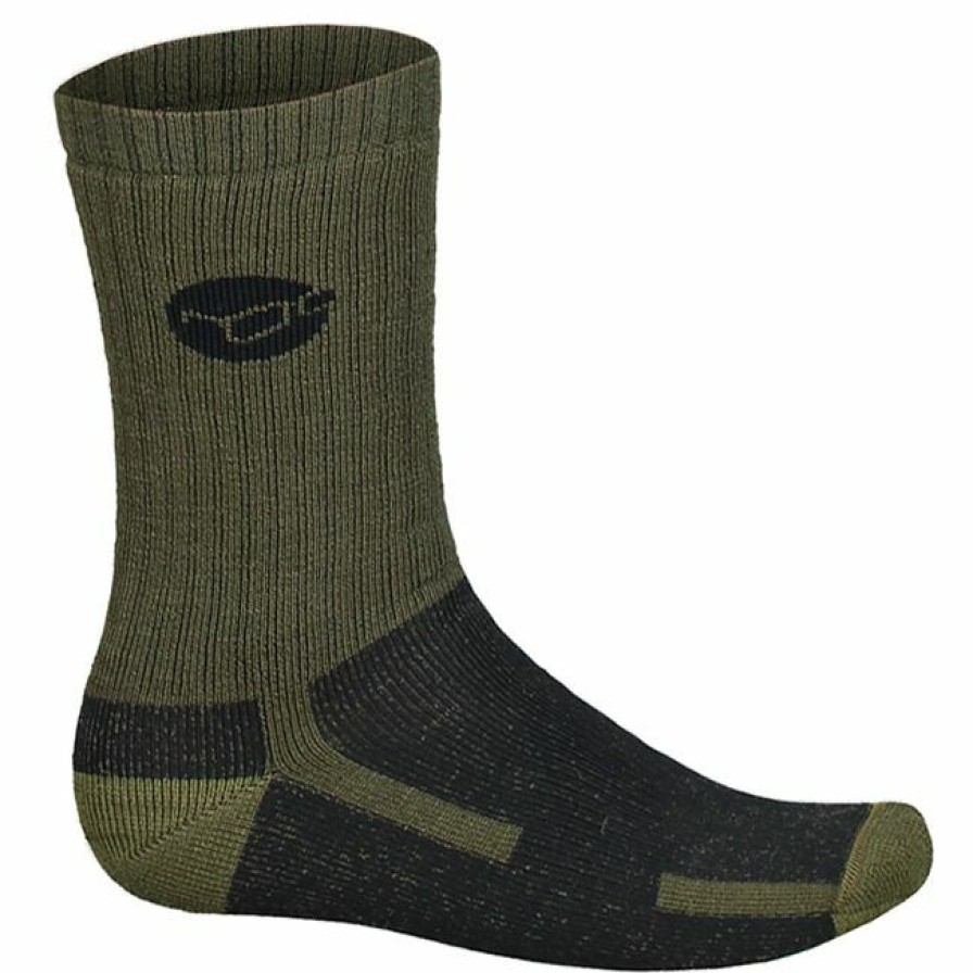 Clothing * | Budget Korda Kore Merino Wool Socks Olive Clothing