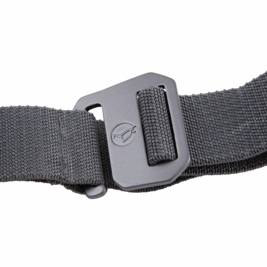 Clothing * | Budget Korda Le Kwik Draw Belt Charcoal Clothing