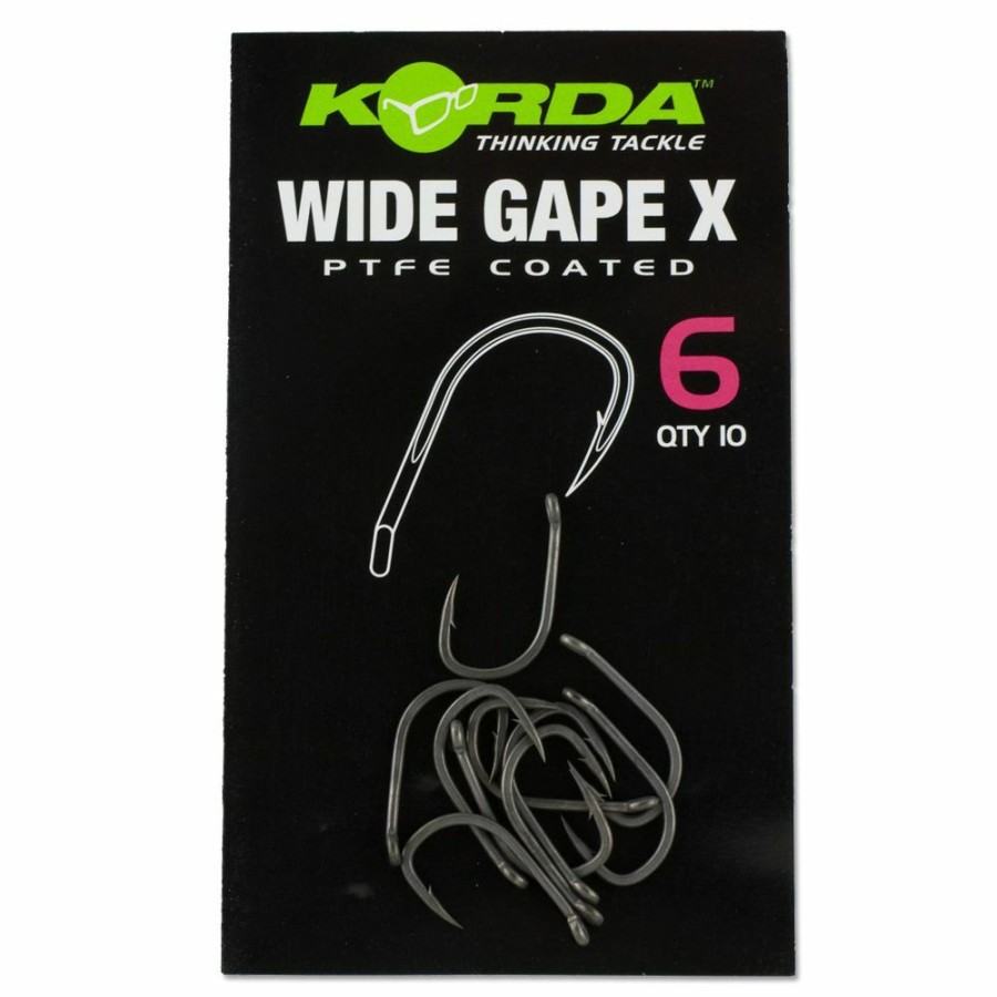 Terminal Tackle * | Top 10 Korda Wide Gape X Terminal Tackle