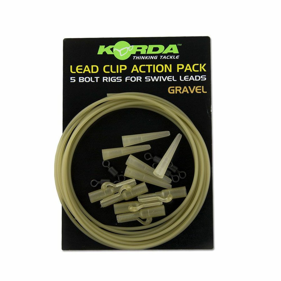 Terminal Tackle * | New Korda Lead Clip Action Pack Terminal Tackle