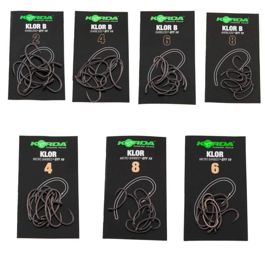 Terminal Tackle * | Hot Sale Korda Klor Hooks Terminal Tackle