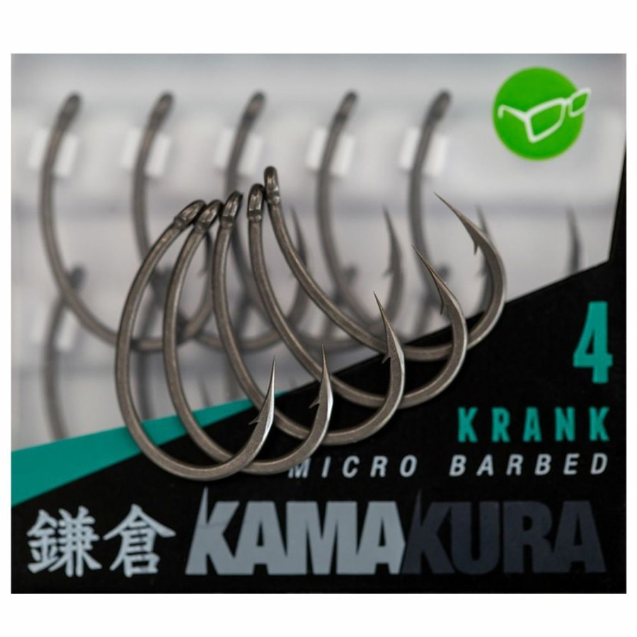 Terminal Tackle * | Cheap Korda Kamakura Sharpened Krank Hook Terminal Tackle