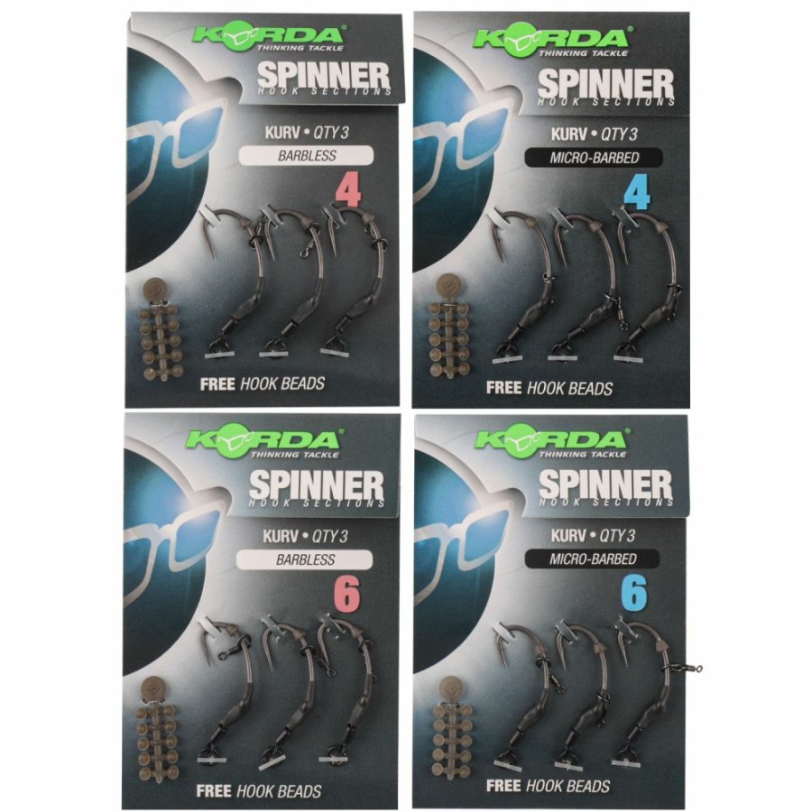 Rigs * | Coupon Korda Spinner Hook Sections Kurv Rigs