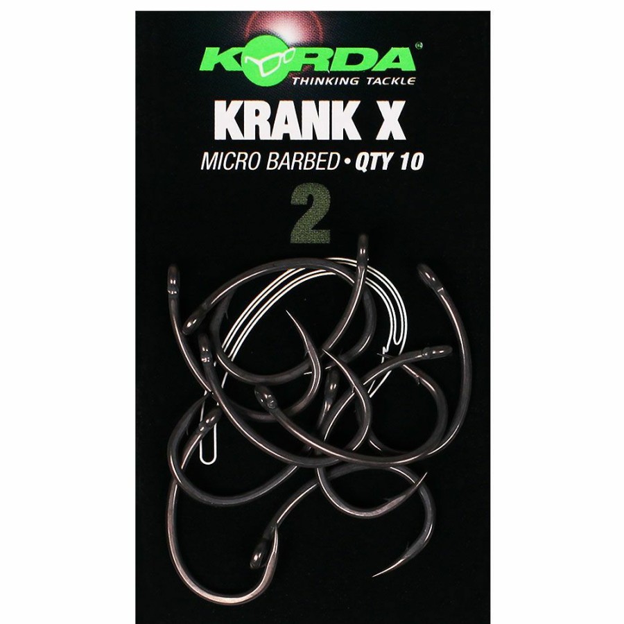 Terminal Tackle * | New Korda Krank X Hooks Terminal Tackle