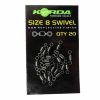 Terminal Tackle * | Wholesale Korda Swivels, Size: 8 Terminal Tackle