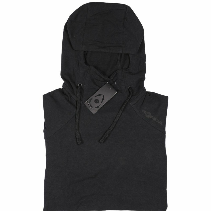 Clothing * | Top 10 Korda Lightweight Black Hoody Clothing