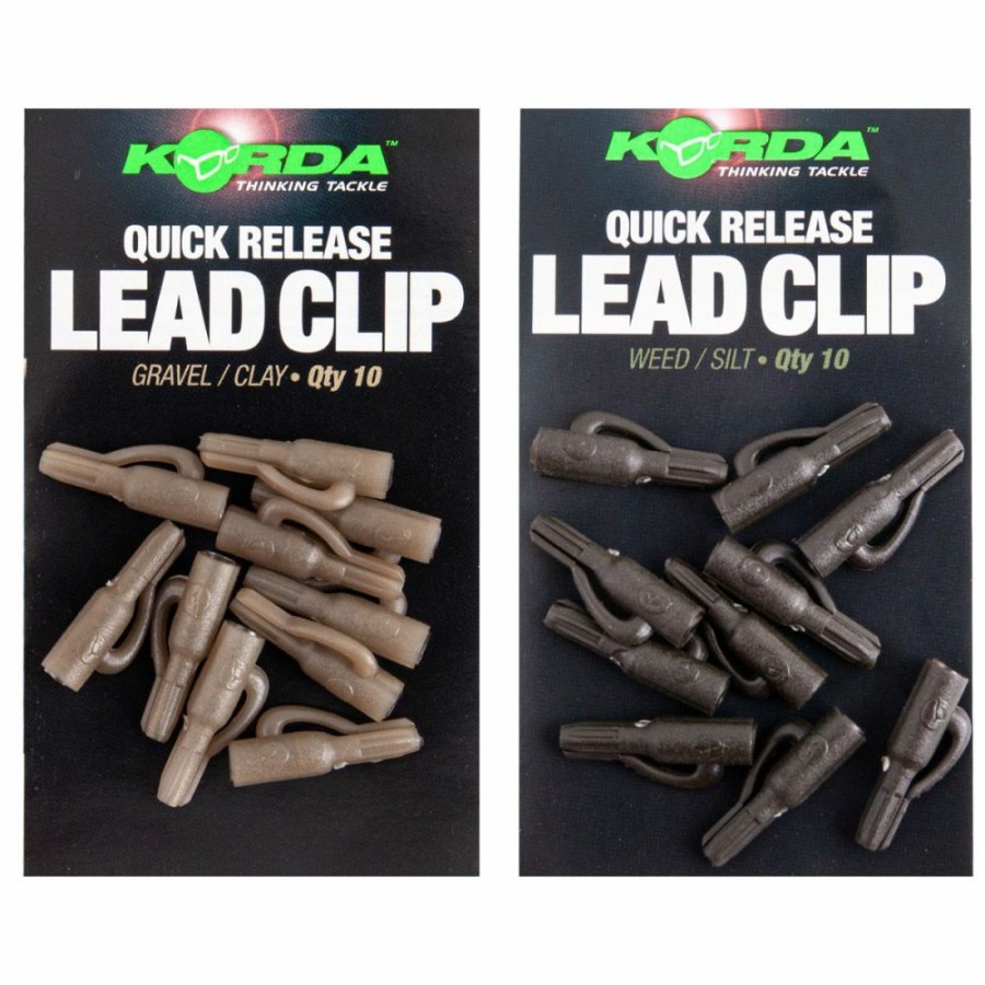 Terminal Tackle * | Top 10 Korda Quick Release Lead Clip Terminal Tackle