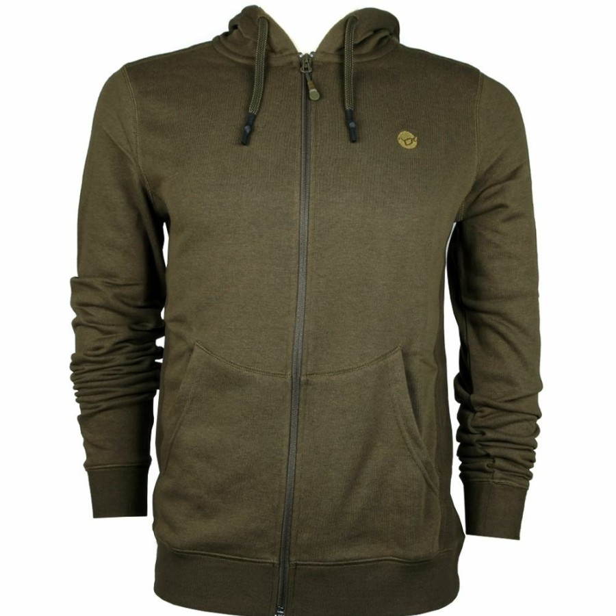 Clothing * | Buy Korda Kore Olive Zip Hoodie Clothing