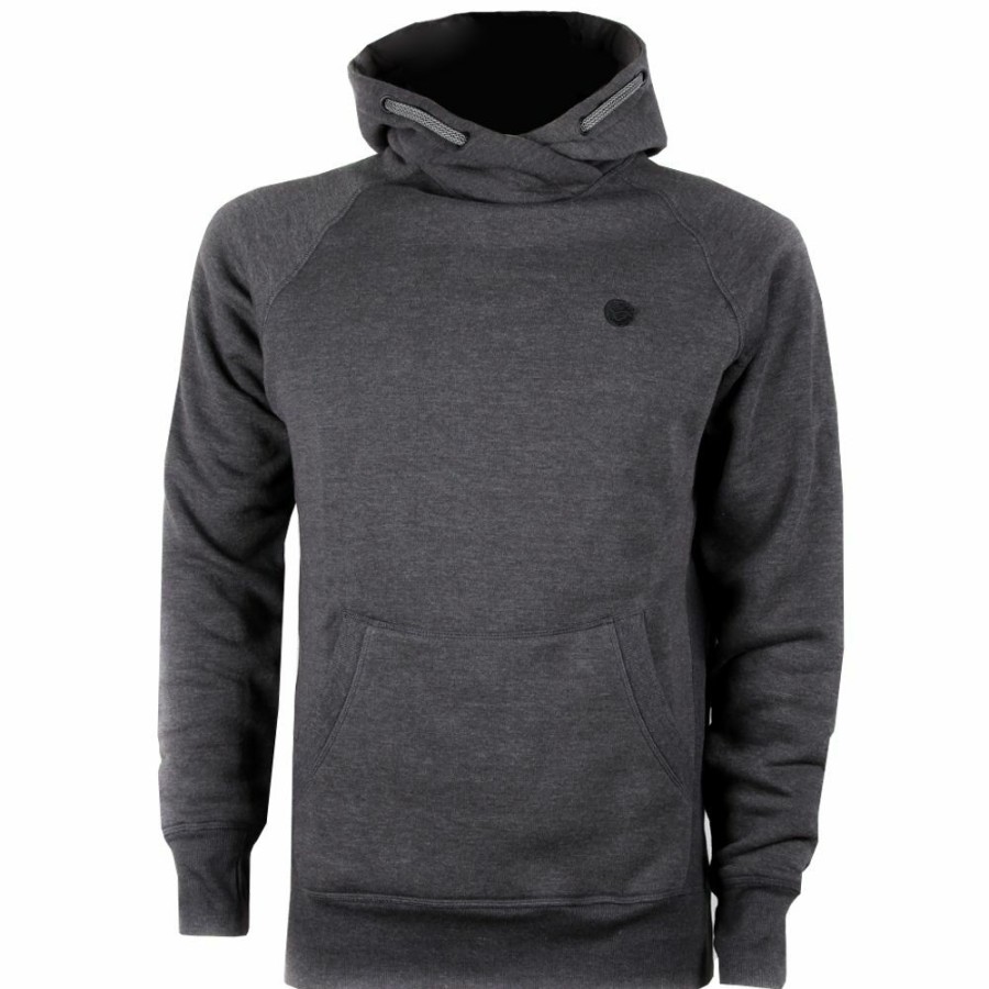 Clothing * | Best Reviews Of Korda Le Tk Hoodie Charcoal Clothing