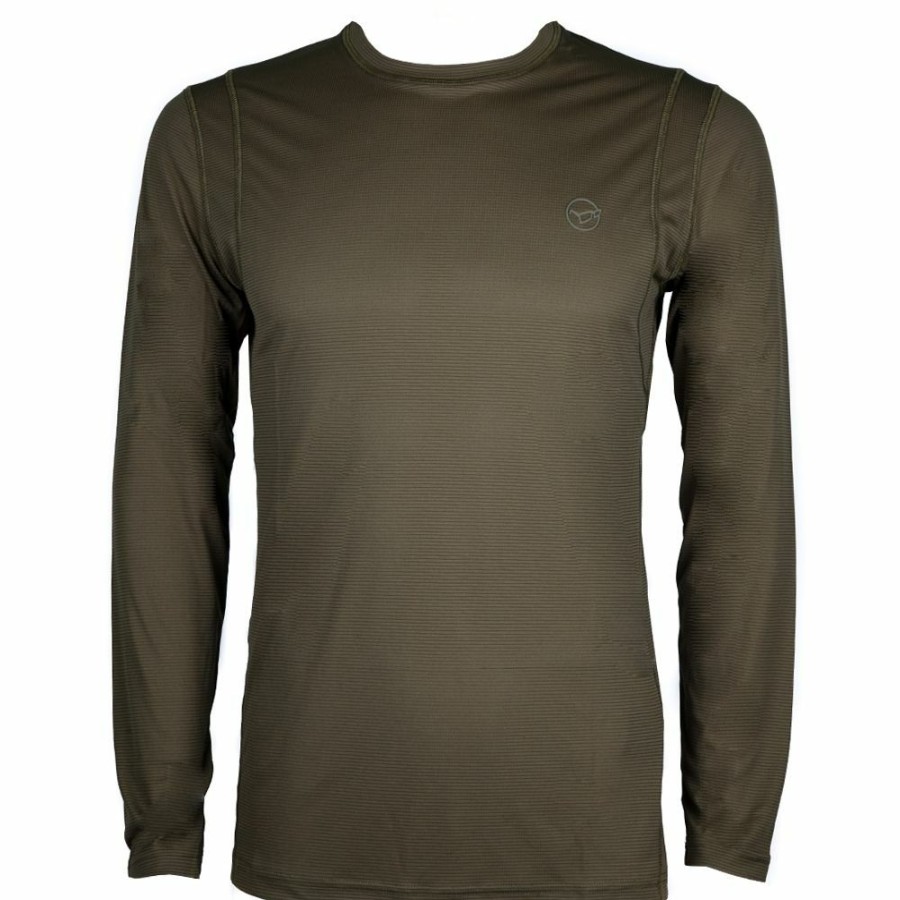 Clothing * | Buy Korda Kool Quick Dry Long Sleeve T-Shirt Clothing