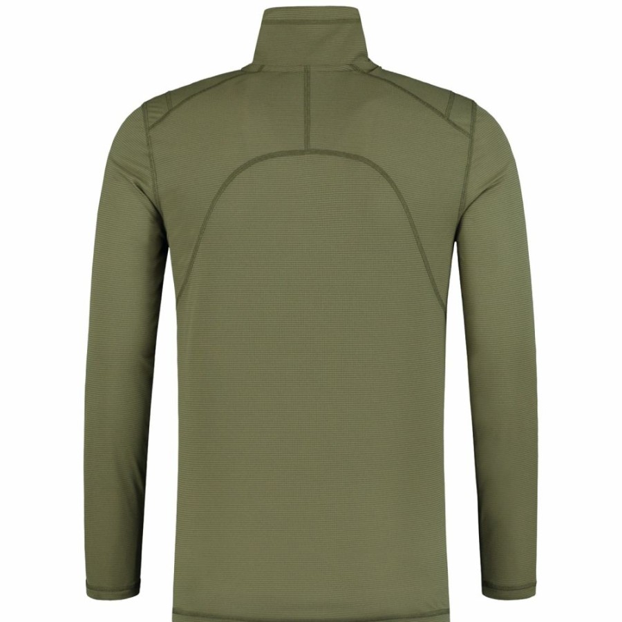 Clothing * | Best Sale Korda Kool Quick Dry Ls Zip Neck Clothing