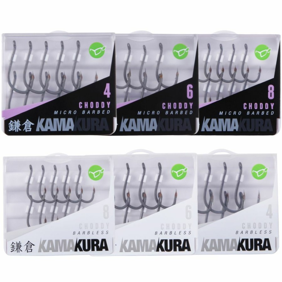 Terminal Tackle * | Flash Sale Korda Kamakura Choddy Hooks Terminal Tackle