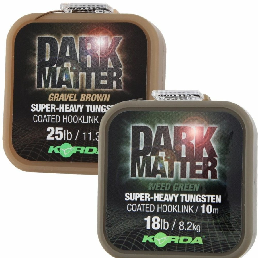 Line * | Outlet Korda Dark Matter Tungsten Coated Braid Line