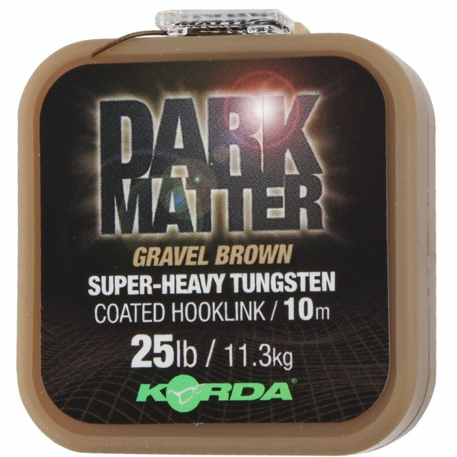 Line * | Outlet Korda Dark Matter Tungsten Coated Braid Line