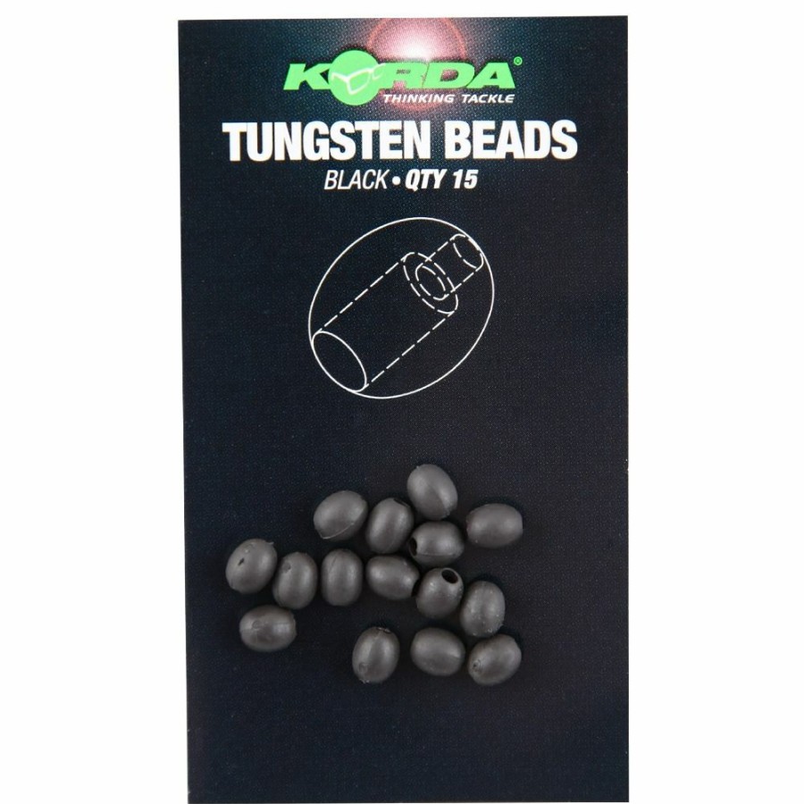 Terminal Tackle * | Best Deal Korda Tungsten Oval Beads Terminal Tackle