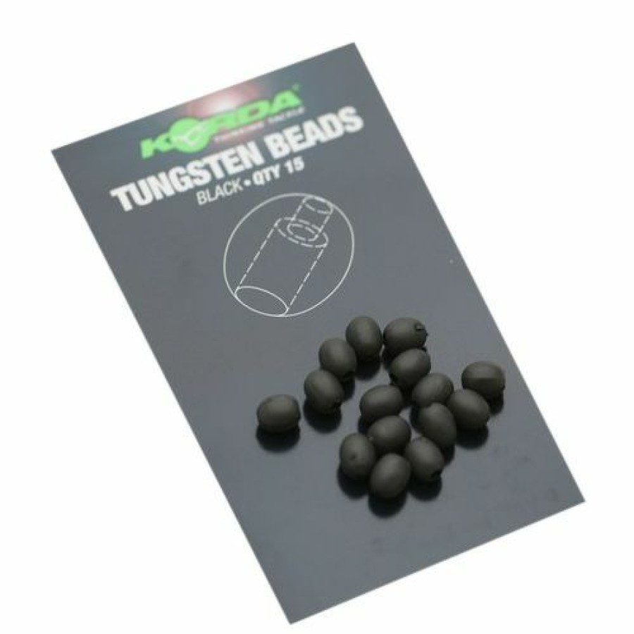 Terminal Tackle * | Best Deal Korda Tungsten Oval Beads Terminal Tackle