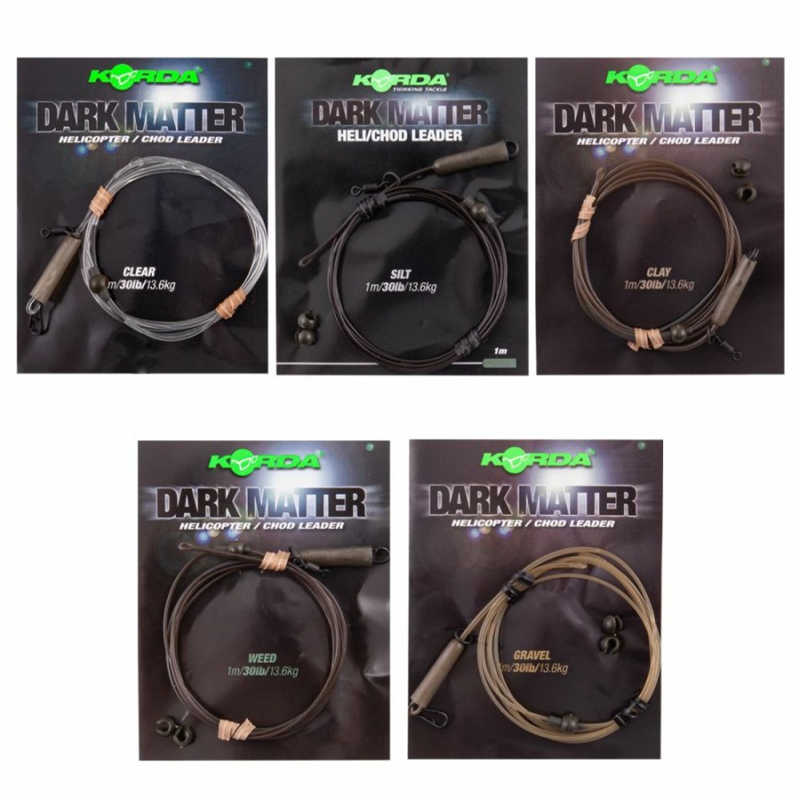 Terminal Tackle * | Best Deal Korda Dark Matter Heli-Leaders Terminal Tackle