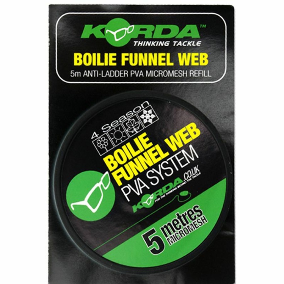 Terminal Tackle * | Top 10 Korda Boilie Funnel Web Pva System Refill 5M Terminal Tackle