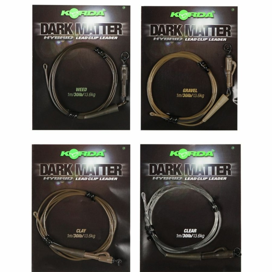 Terminal Tackle * | Best Sale Korda Dark Matter Leader Hybrid Lead Clip Terminal Tackle