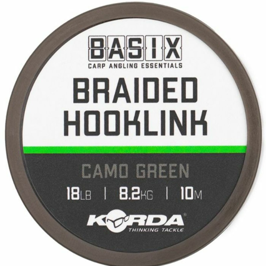 Line * | Outlet Korda Basix Braided Hooklink 10M Line