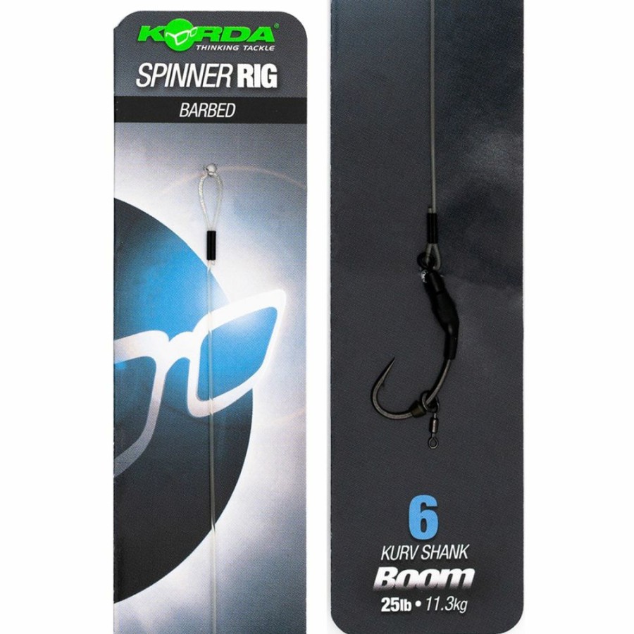 Rigs * | Cheapest Korda Ready Tied Spinner Rig Kurv Shank Rigs